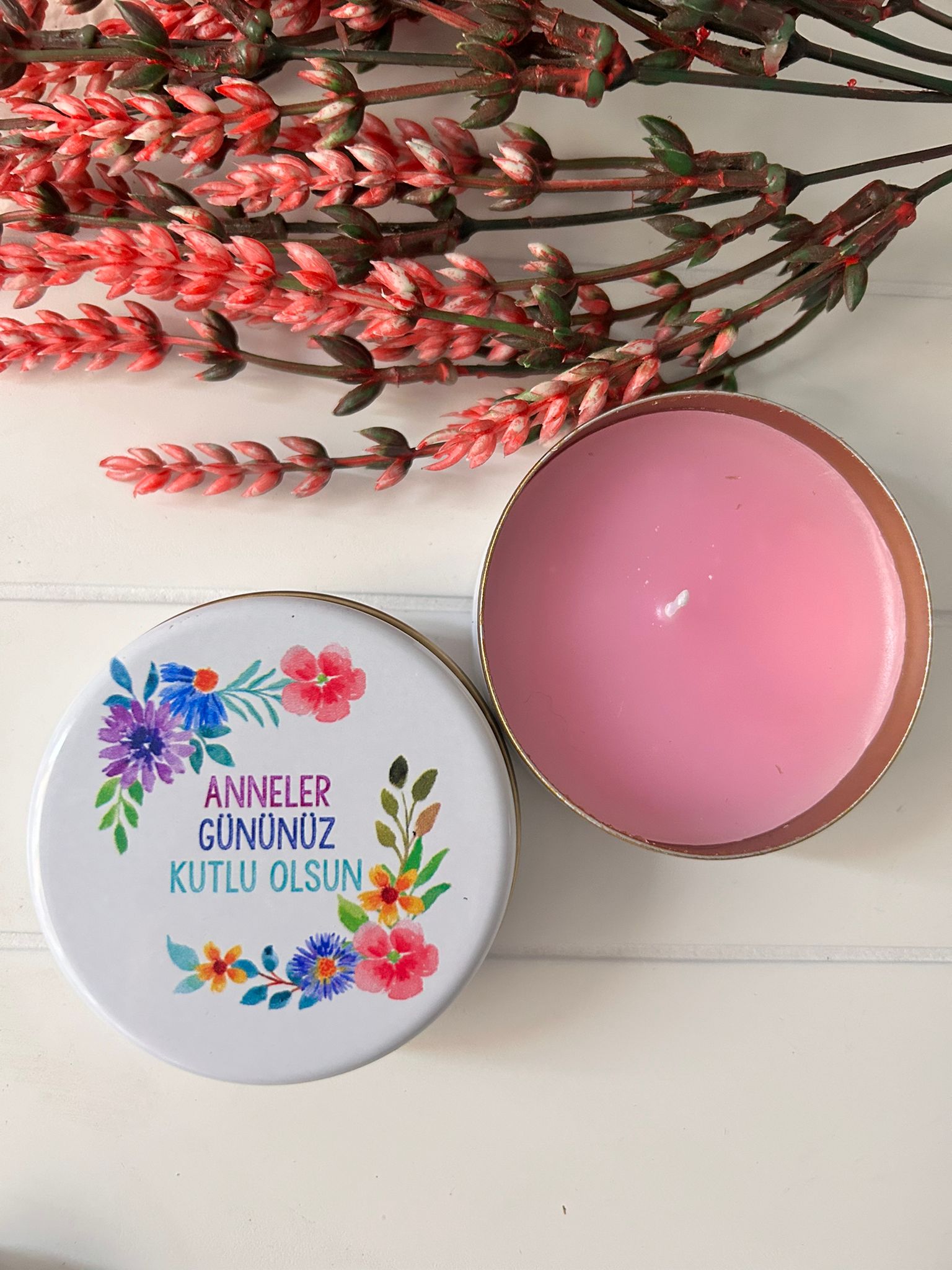 Anneler Günü  Mini Metal Kutu