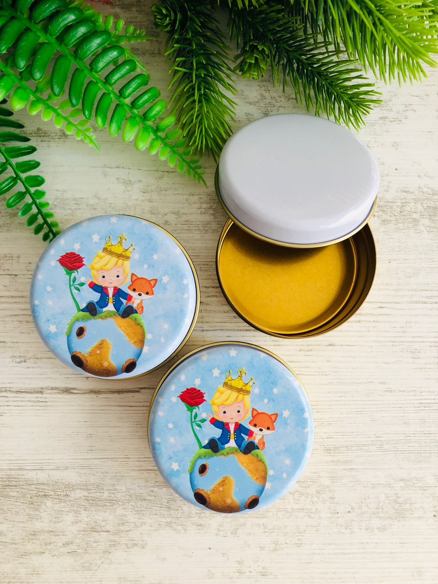 Küçük Prens Temalı  Mini Metal Kutu