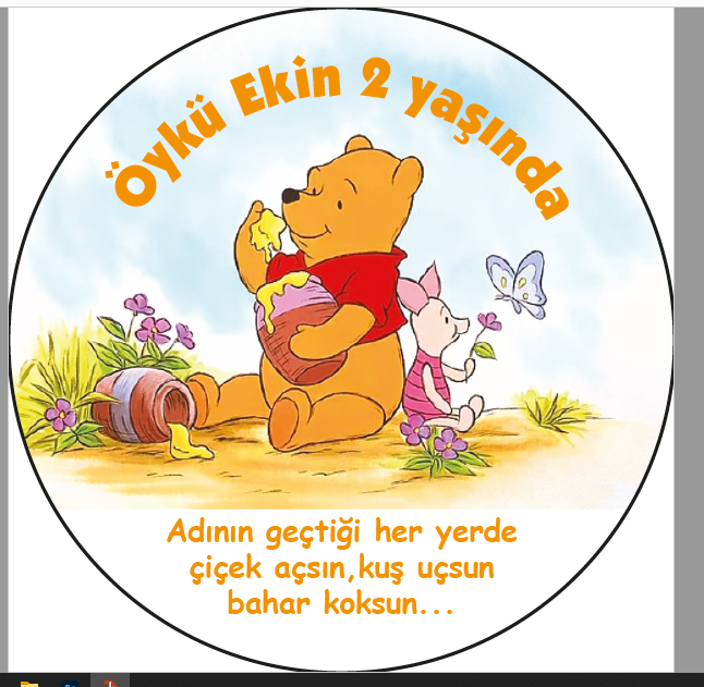 Buton Açacak Magnet Winnie The Pooh