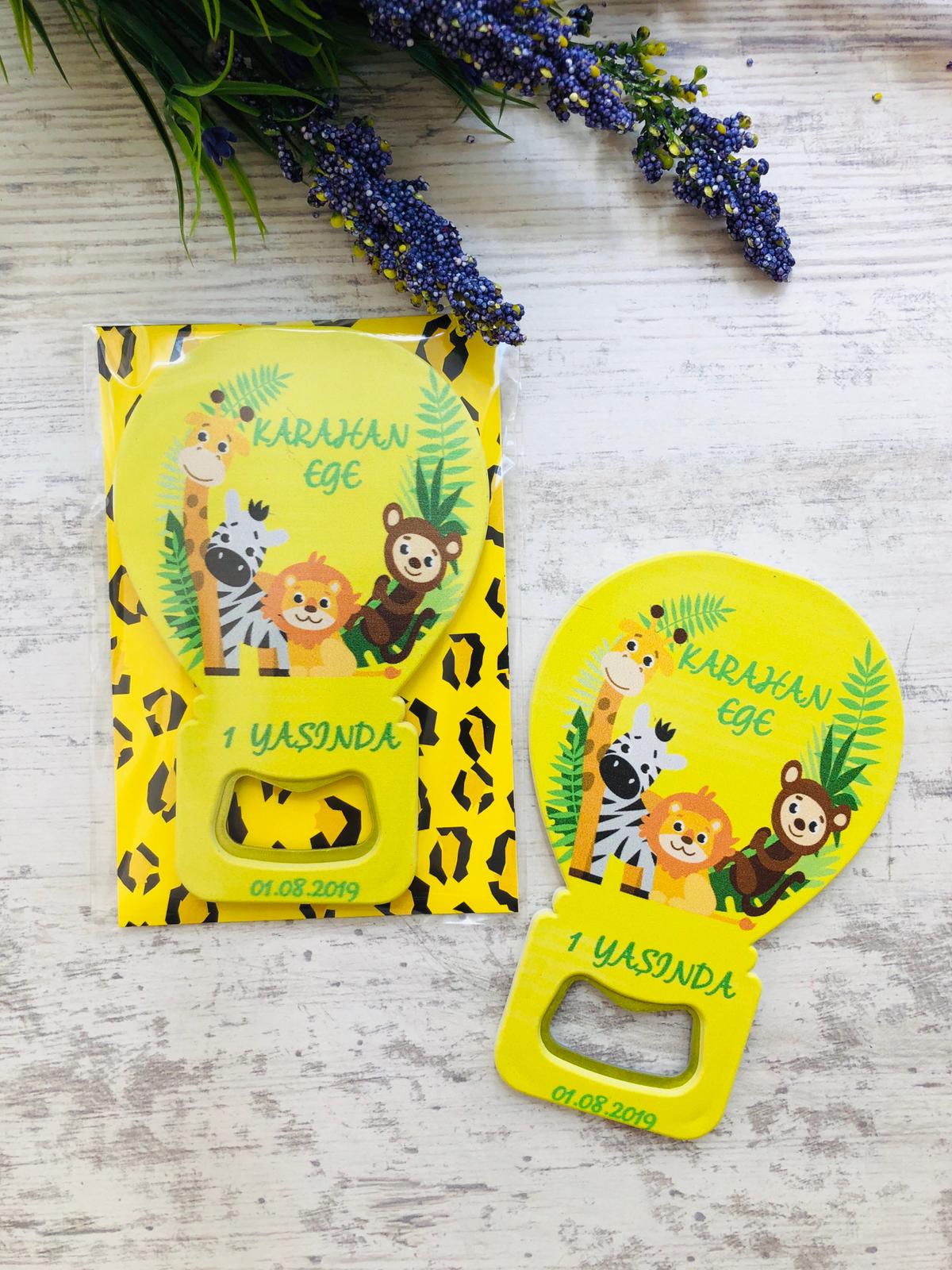 Balon Magnet Safari Temalı