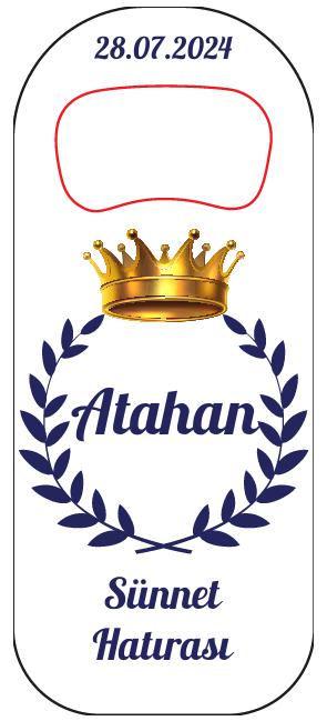 Sünnet -Papyon Temalı  Uzun Açacak Magnet