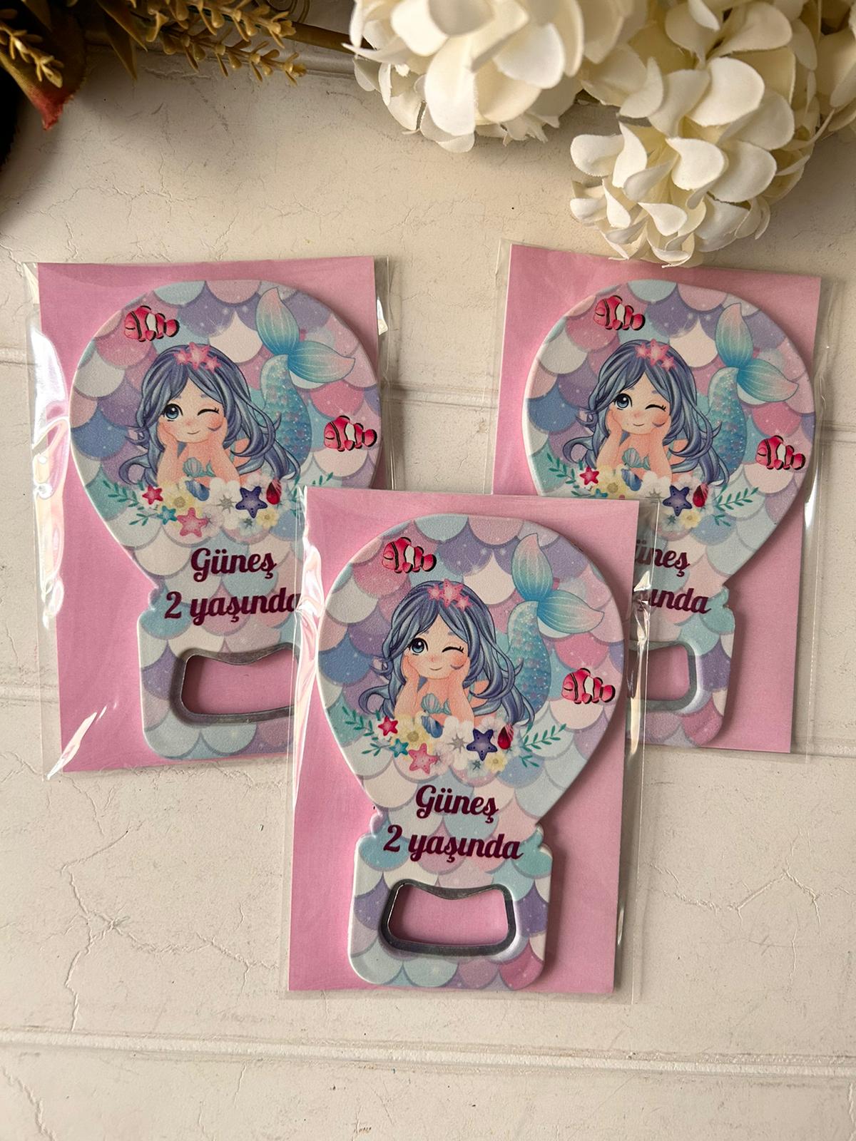 Deniz Kızı Temalı Balon Magnet