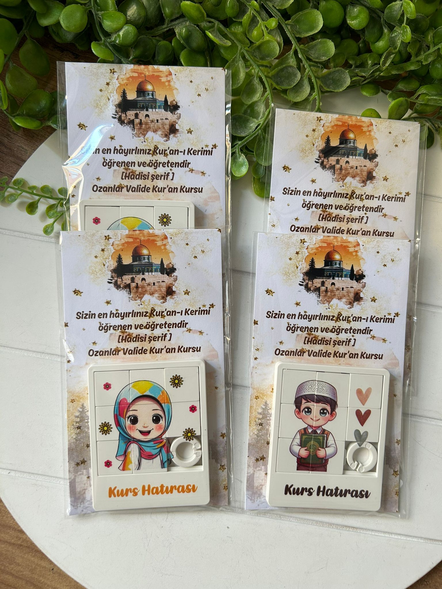 Kuran Kursu Temalı Puzzle