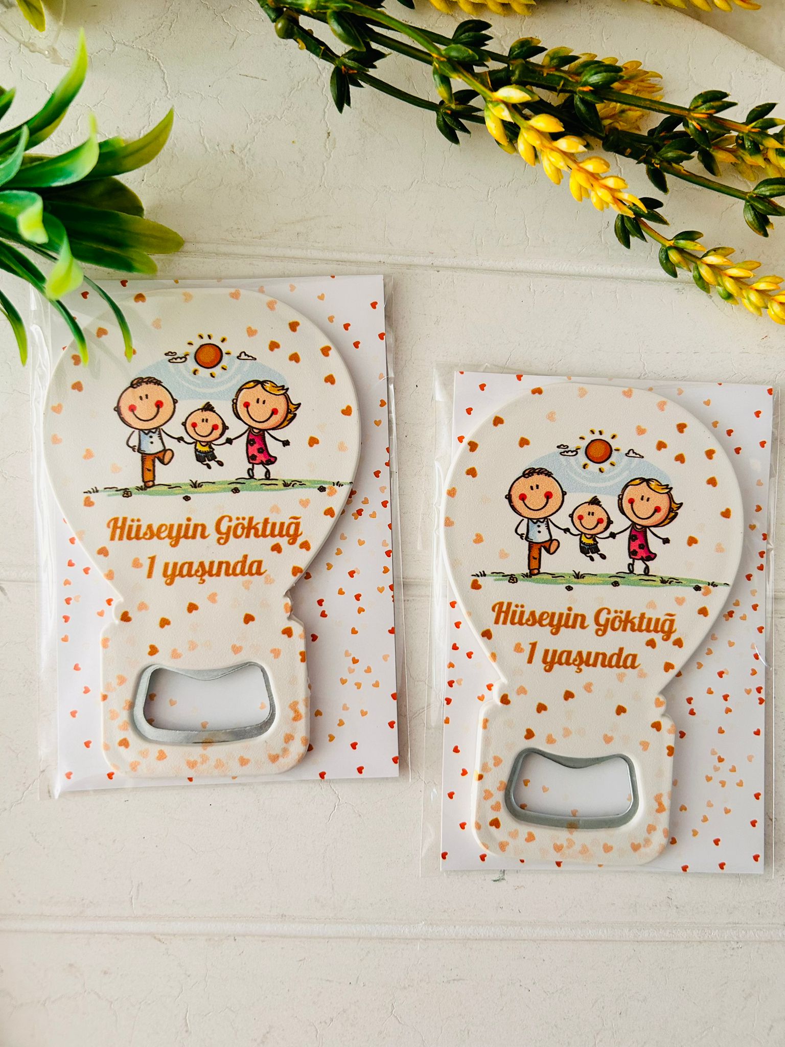 Mutlu Aile Temalı Balon Magnet