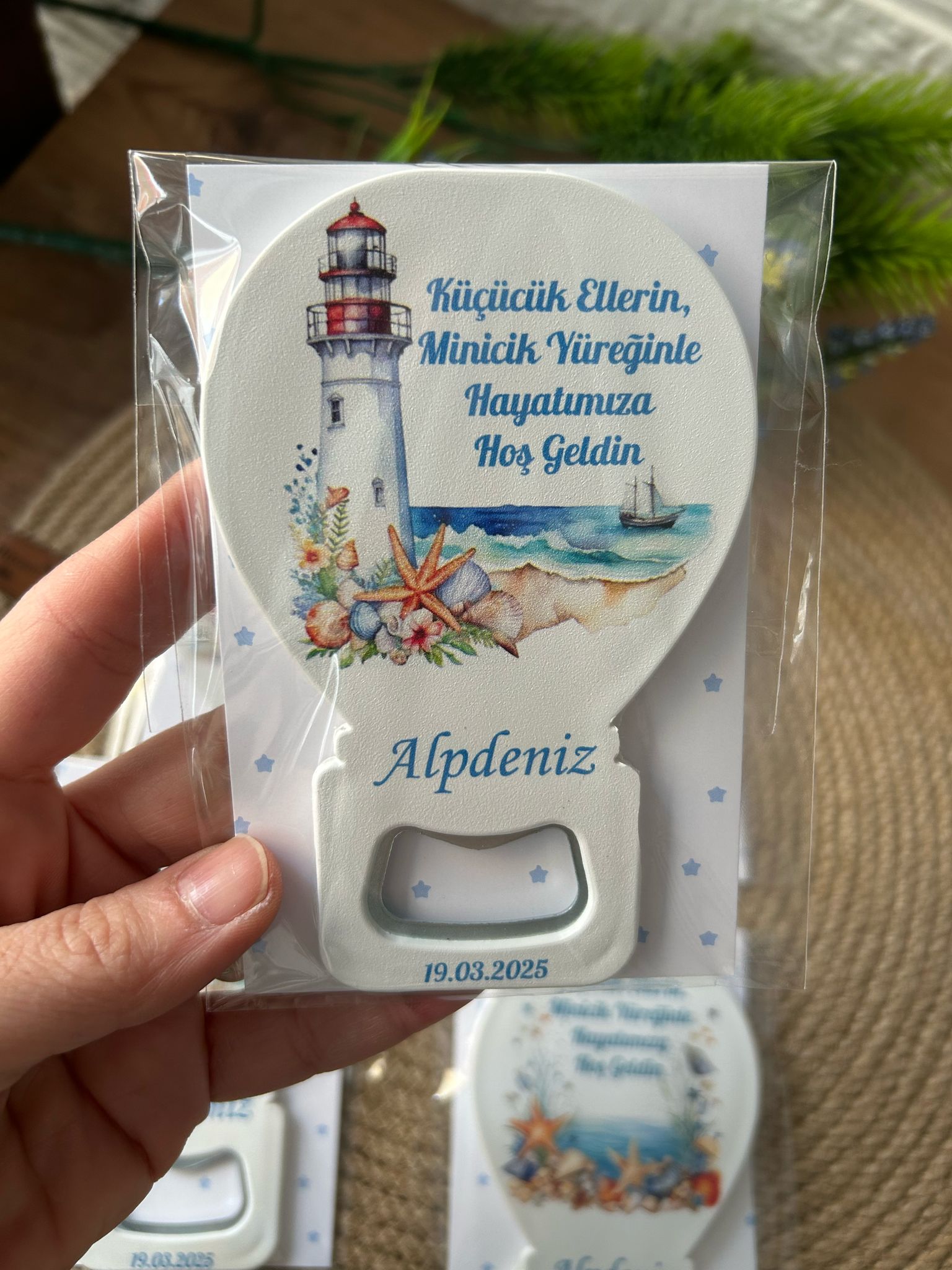 Deniz  Temalı Balon Magnet