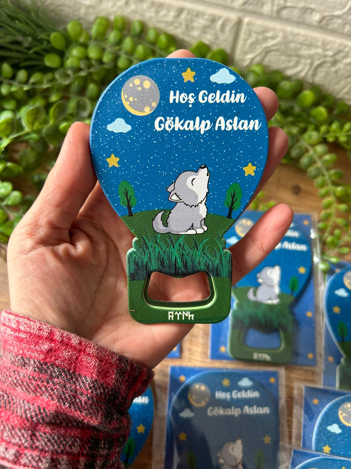 Yavru Kurt Temalı Balon Magnet