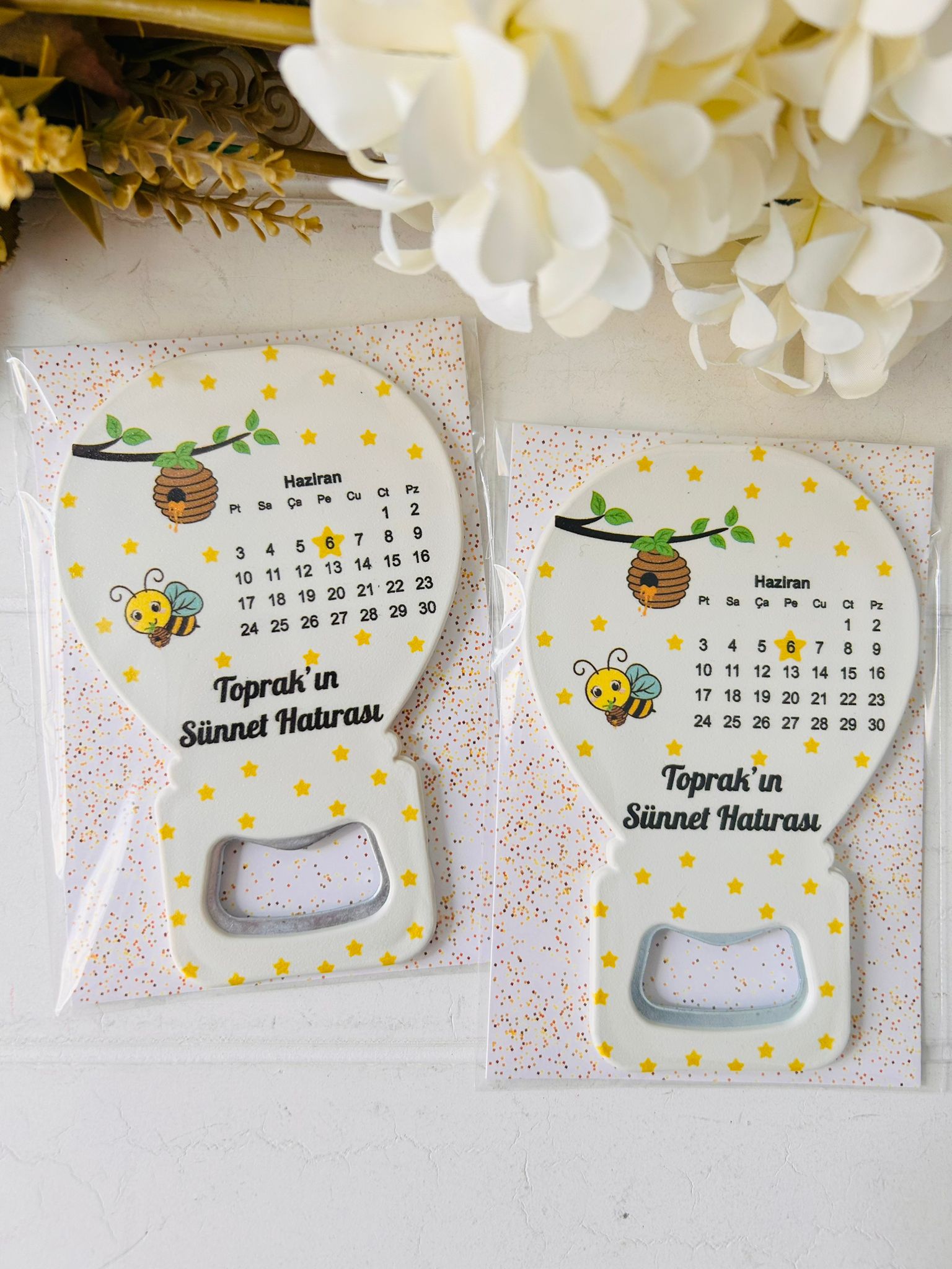 Arı-Bal Kovanı Temalı Balon Magnet