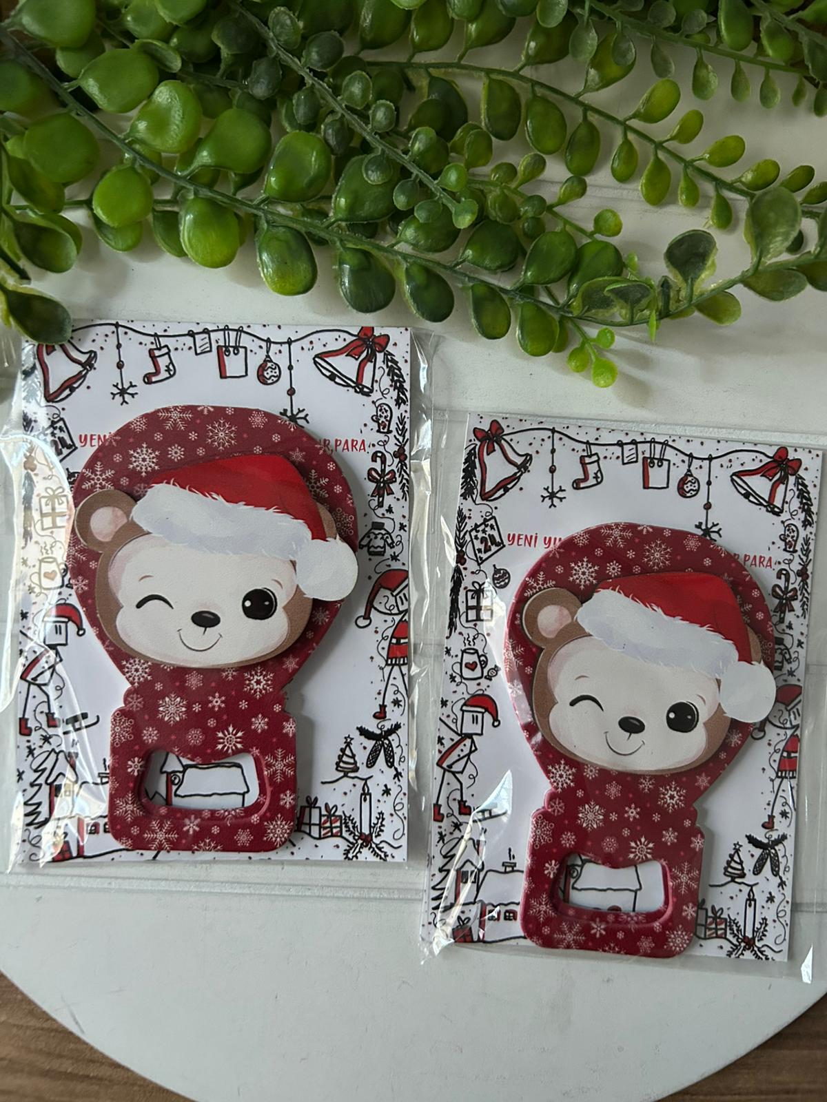 NOEL -YENİ YIL-YILBAŞI BALON MAGNET KABARTMA FİGÜR