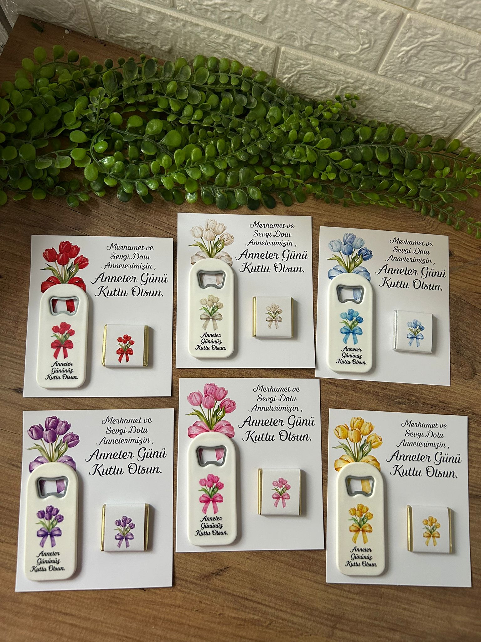 Anneye Özel  Açacak Magnet +Çikolata