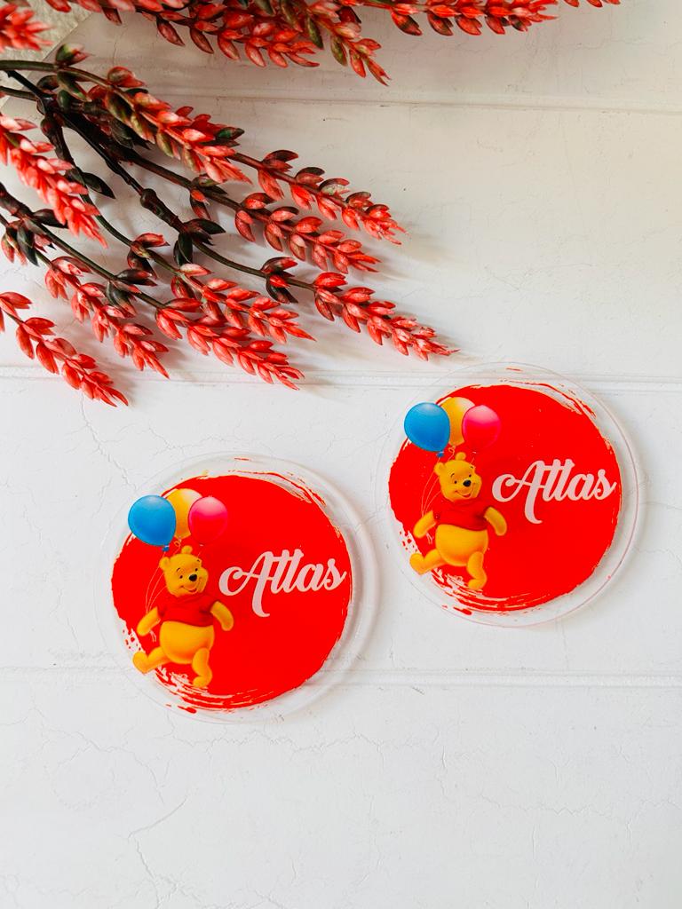 Winni the Pooh Temalı Pleksi Magnet