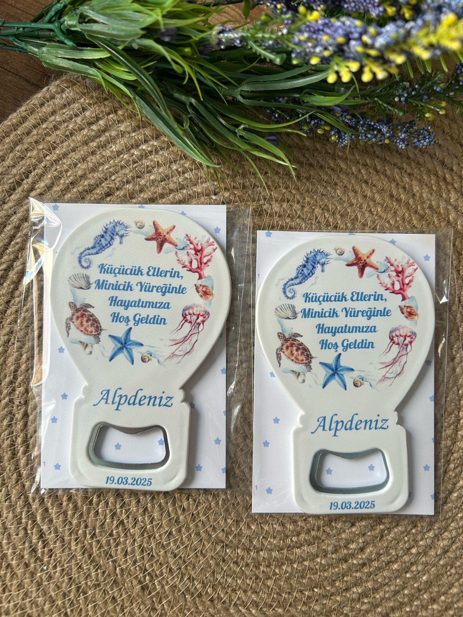 Deniz  Temalı Balon Magnet