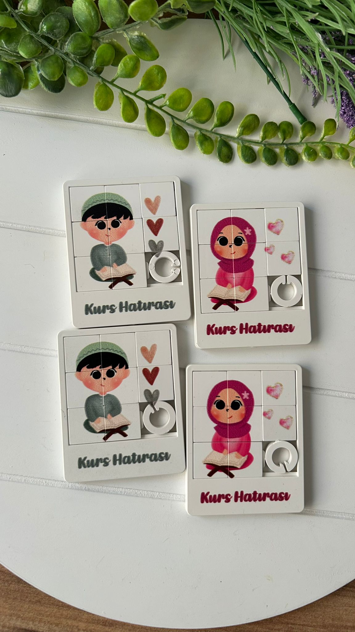 Kuran Kursu Temalı Puzzle