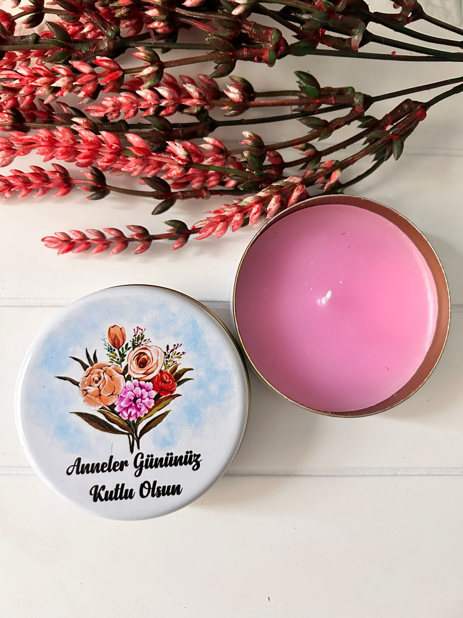 Anneler Günü  Mini Metal Kutu
