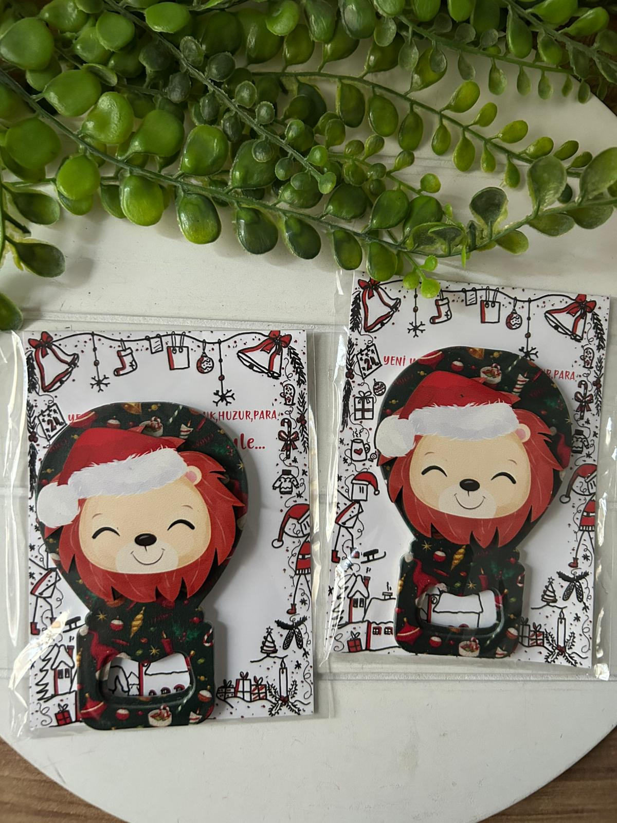 NOEL -YENİ YIL-YILBAŞI BALON MAGNET KABARTMA FİGÜR