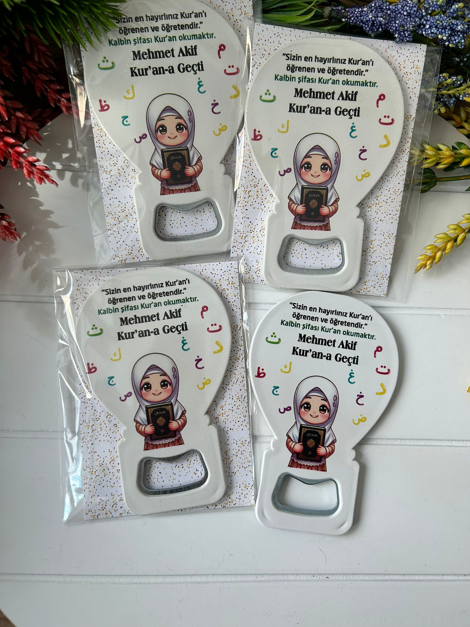 Kuran Okuyorum  Temalı Balon Magnet