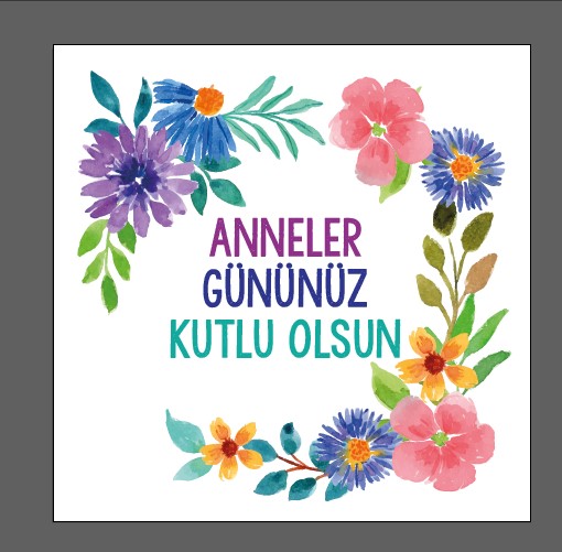 Anneler Günü Ahşap Mumluk