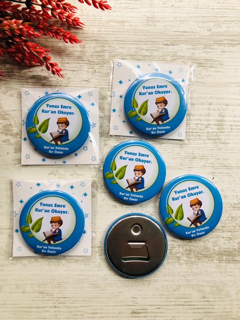 Buton Açacak Magnet Kuran Okuyorum