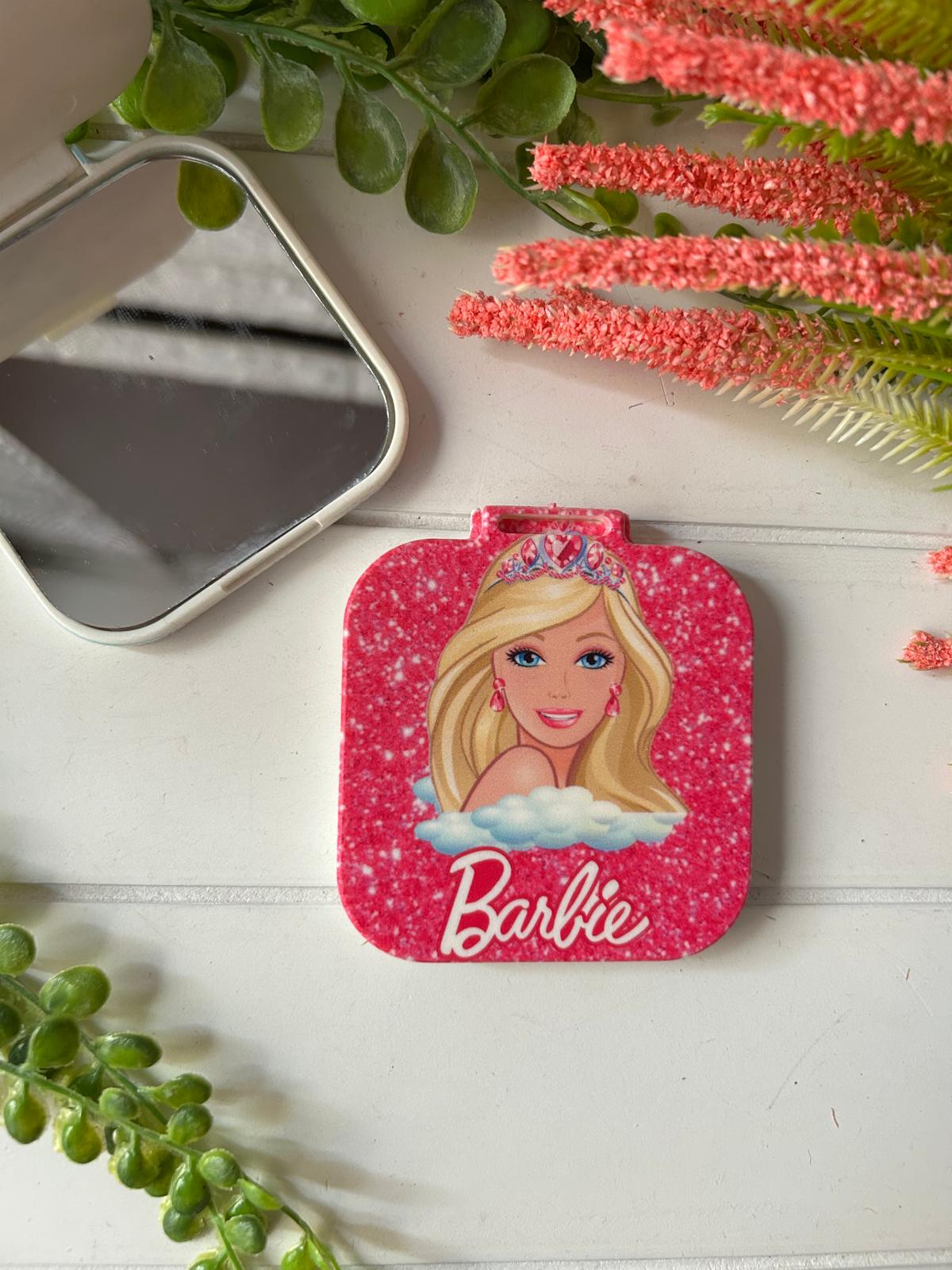 Barbie Temalı Kare Pleksi Ayna