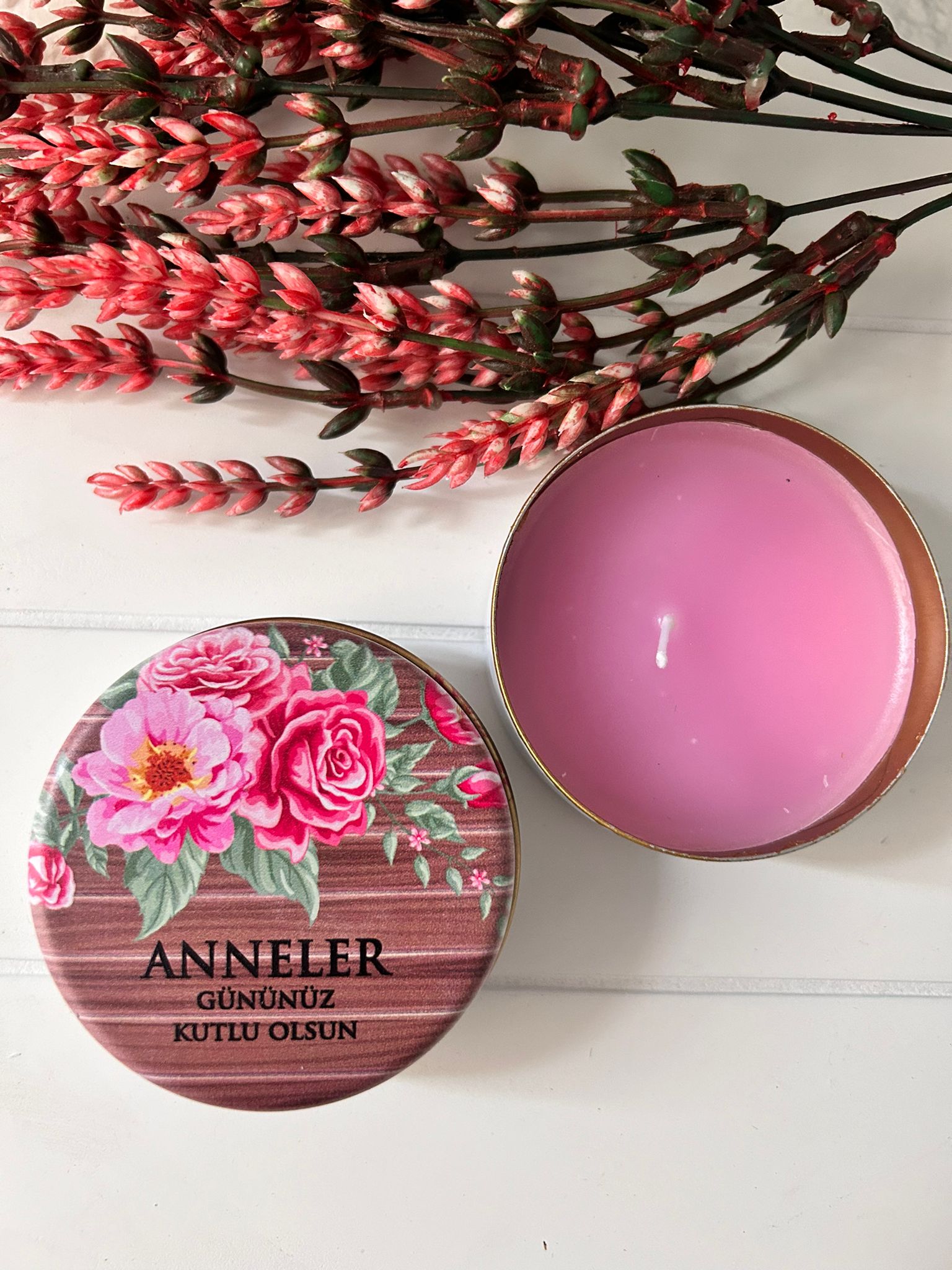 Anneler Günü  Mini Metal Kutu