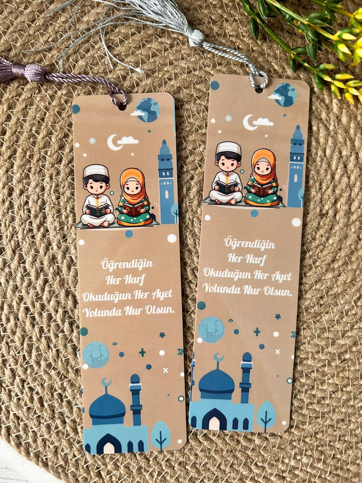 Kuran Okuyorum Temalı Kitap Ayracı