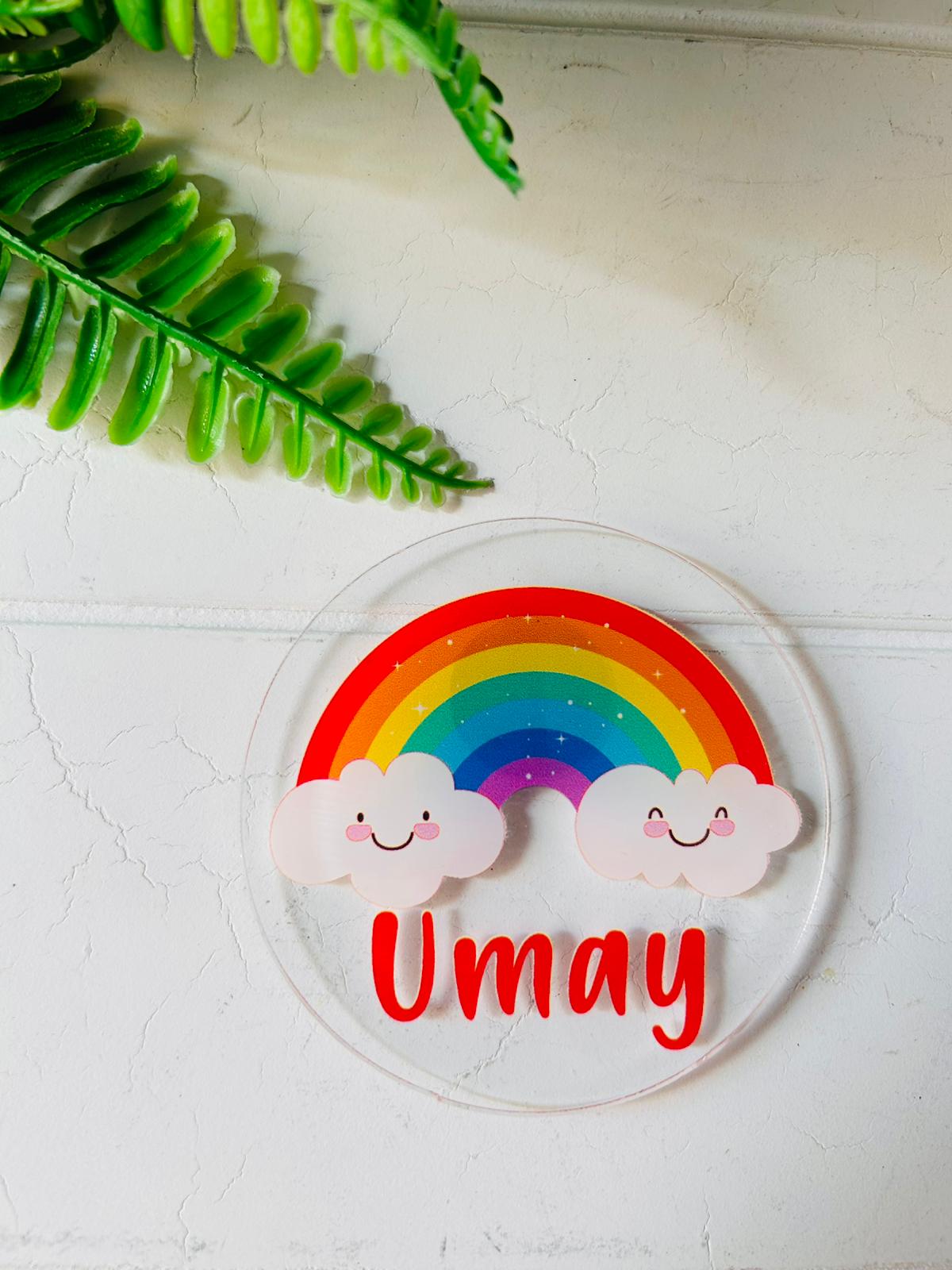 Gökkuşağı Temalı Pleksi Magnet