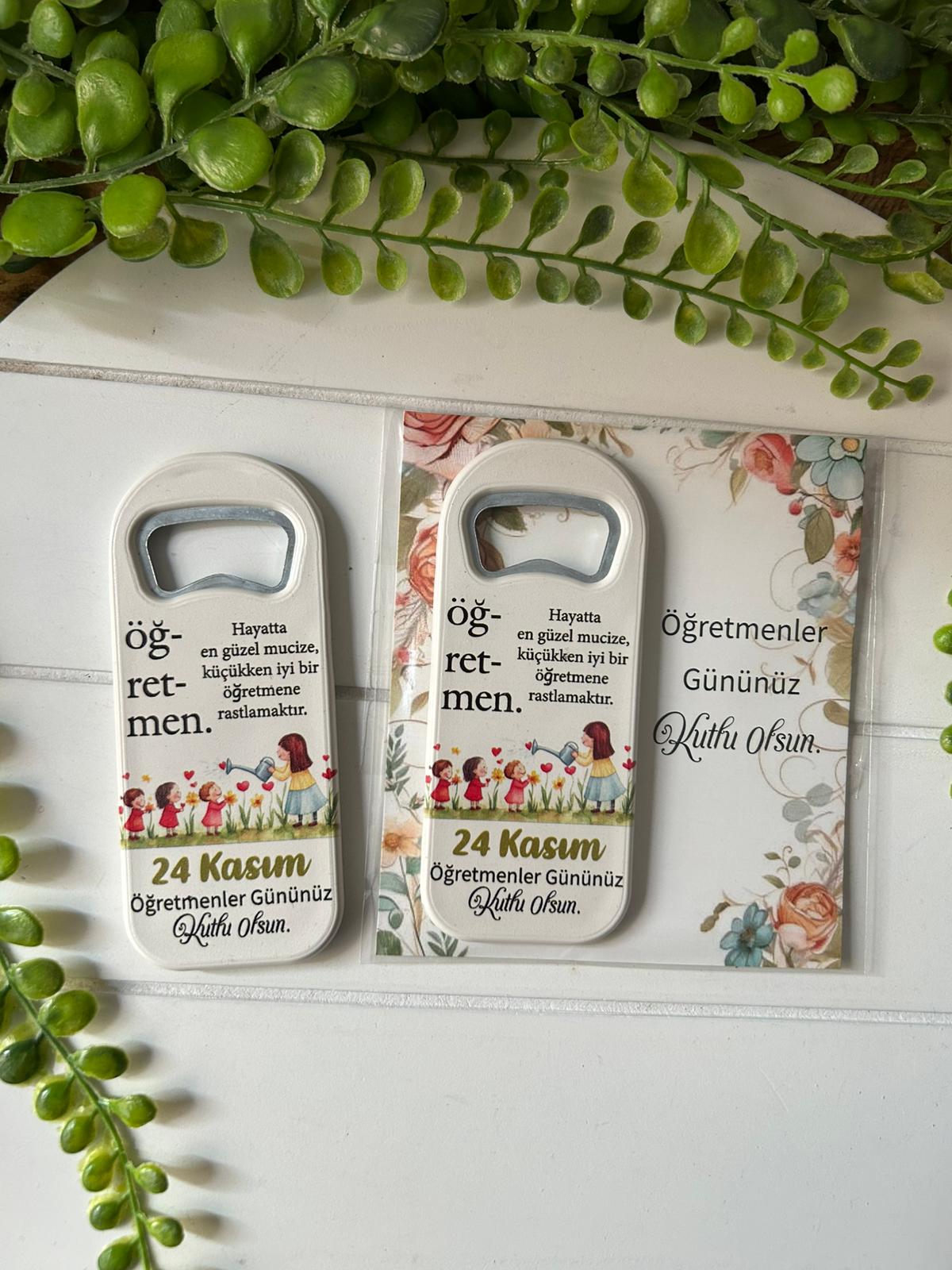 ÖĞRETMENLER GÜNÜ UZUN AÇACAKLI MAGNET