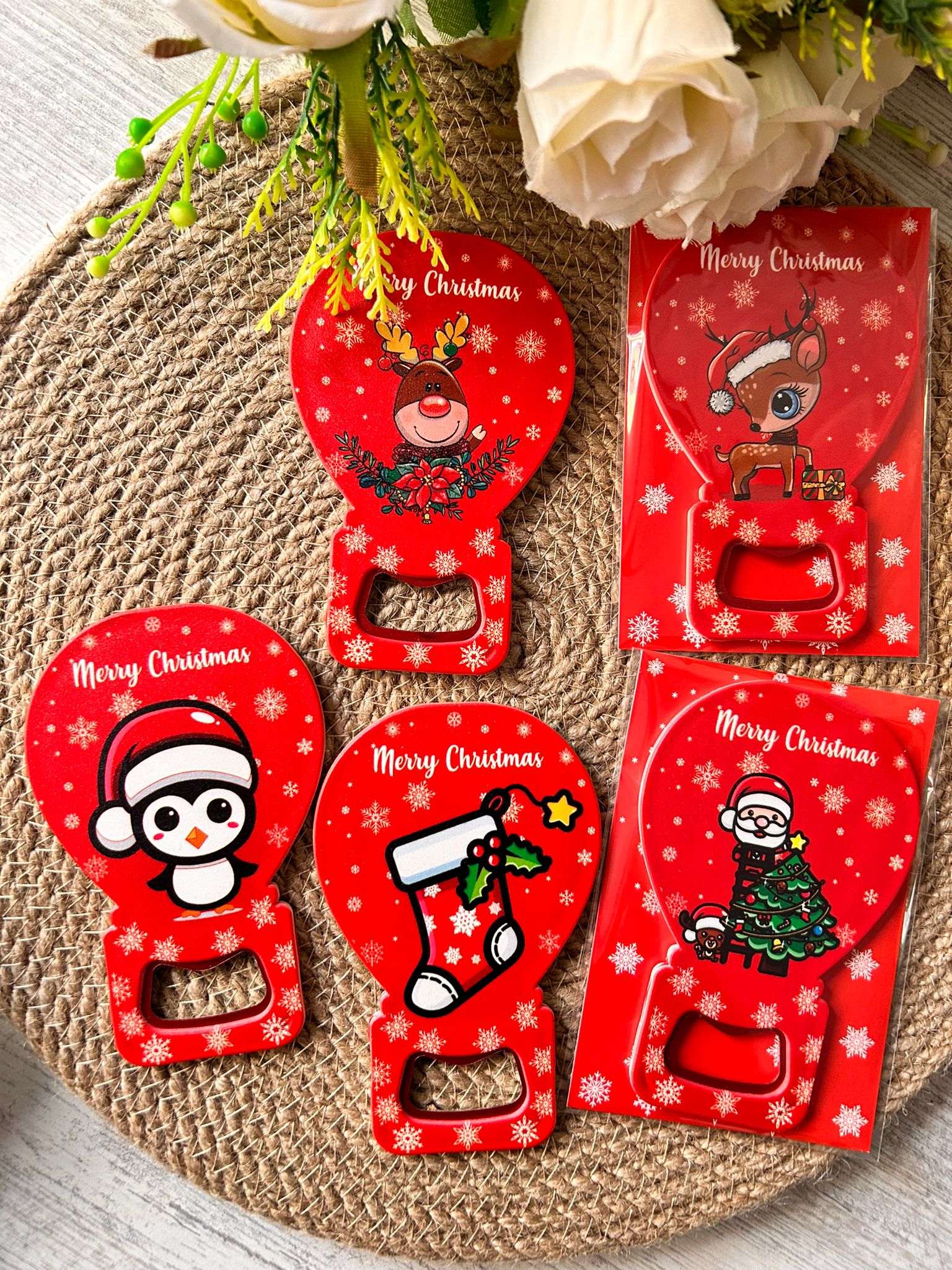 Noel Yeni Yıl Temalı Balon Magnet