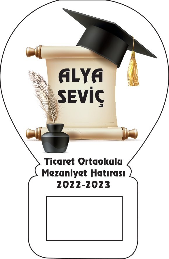 Balon Açacak Magnet Mezuniyet Temalı