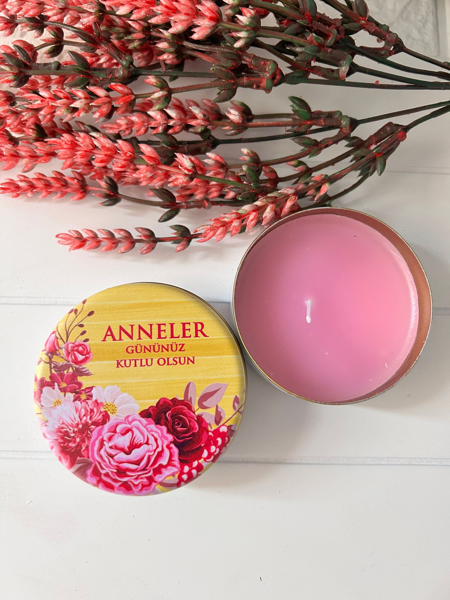 Anneler Günü  Mini Metal Kutu
