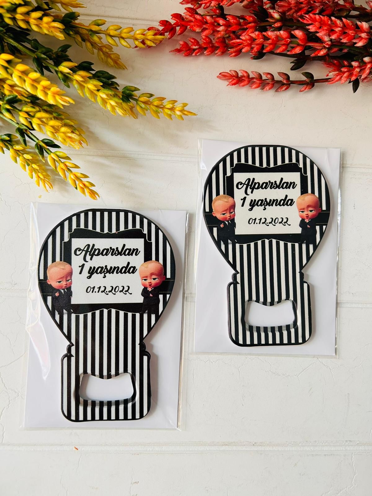 Patron Bebek Temalı Balon Magnet