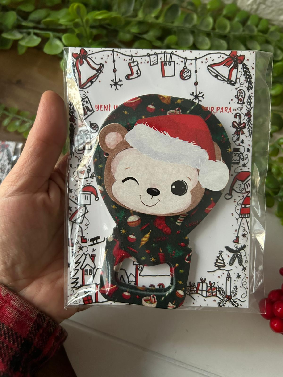 NOEL -YENİ YIL-YILBAŞI BALON MAGNET KABARTMA FİGÜR