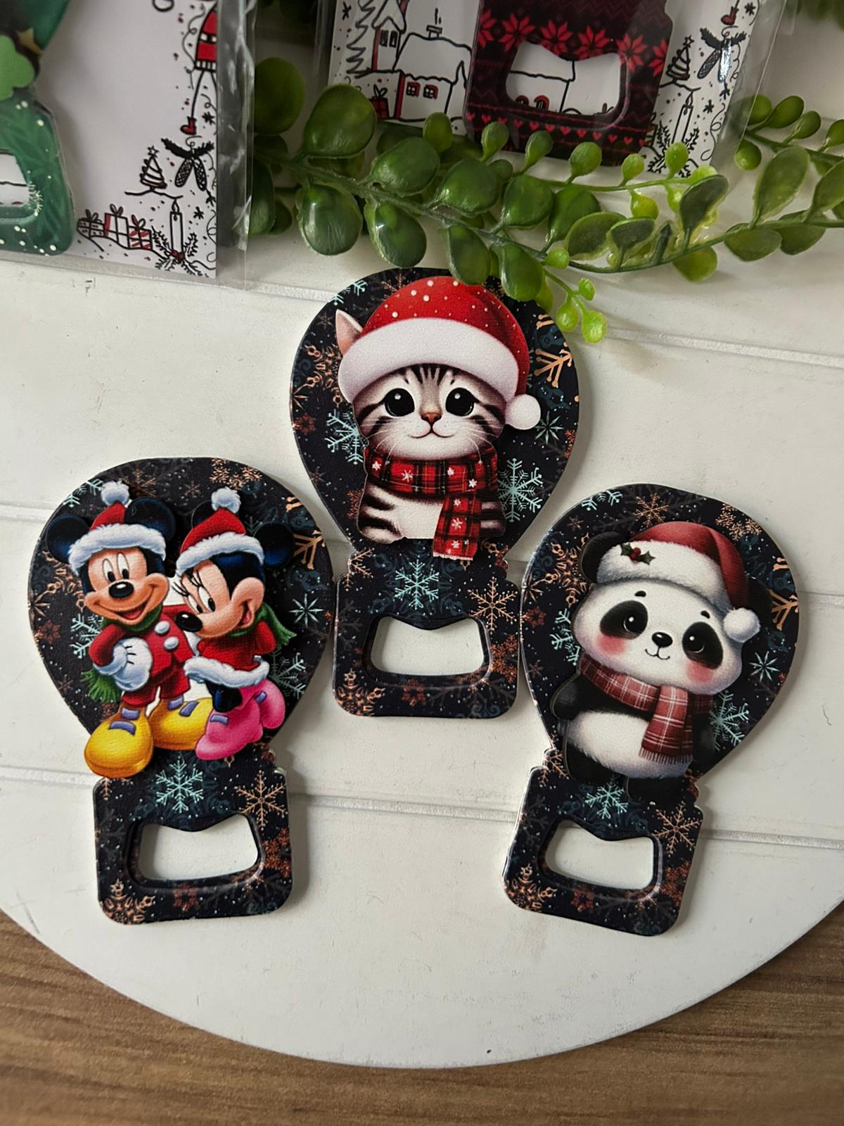 NOEL -YENİ YIL-YILBAŞI BALON MAGNET KABARTMA FİGÜR