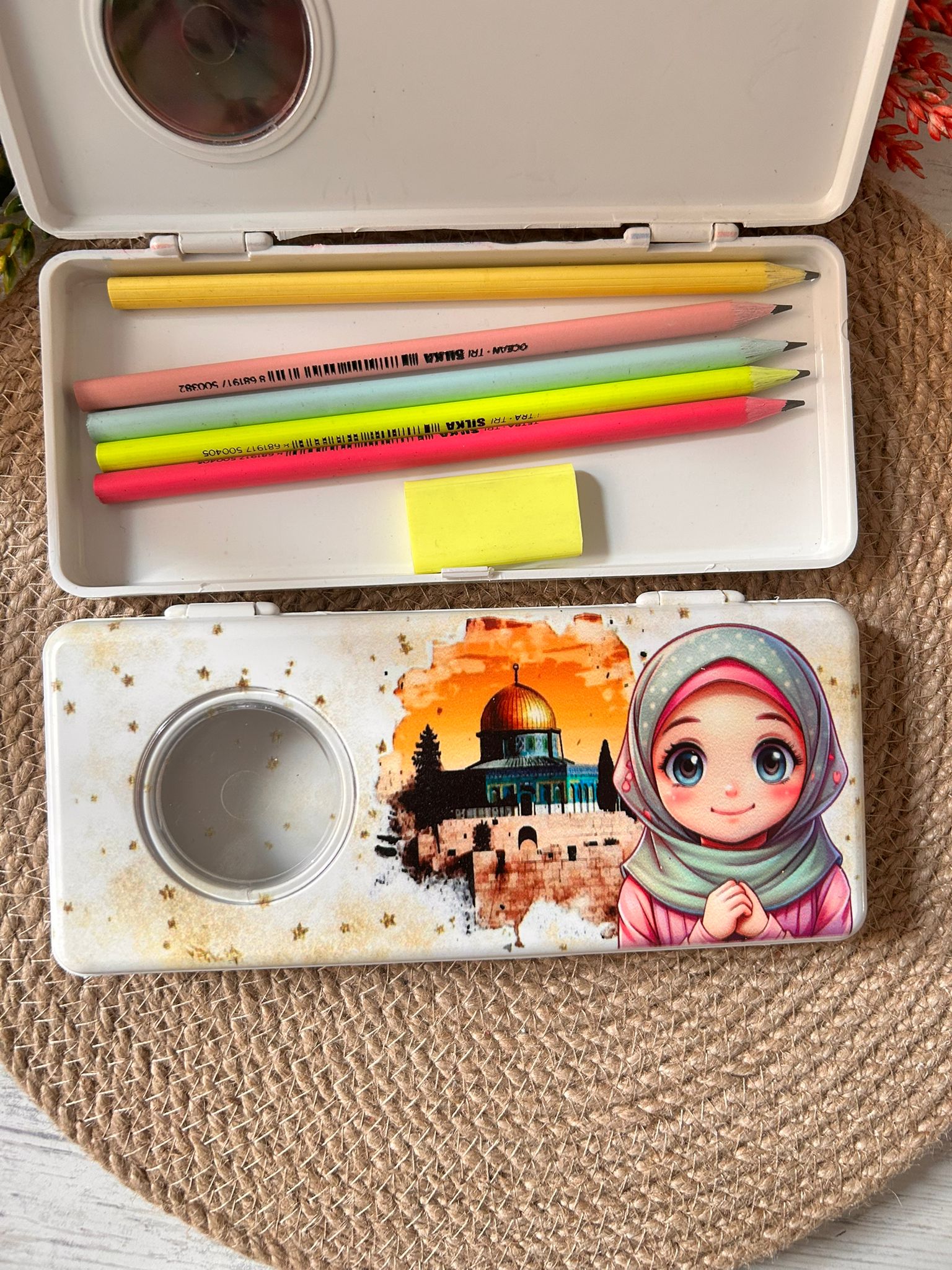 KURAN OKUYORUM  TEMALI PLASTİK  KALEMLİK