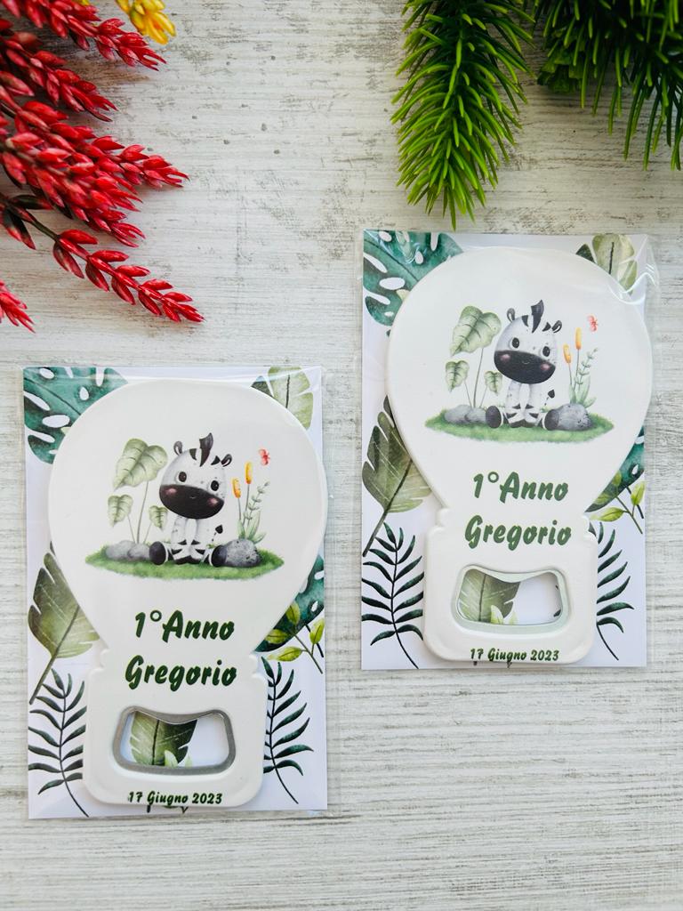 Safari Zebra Temalı Balon Magnet