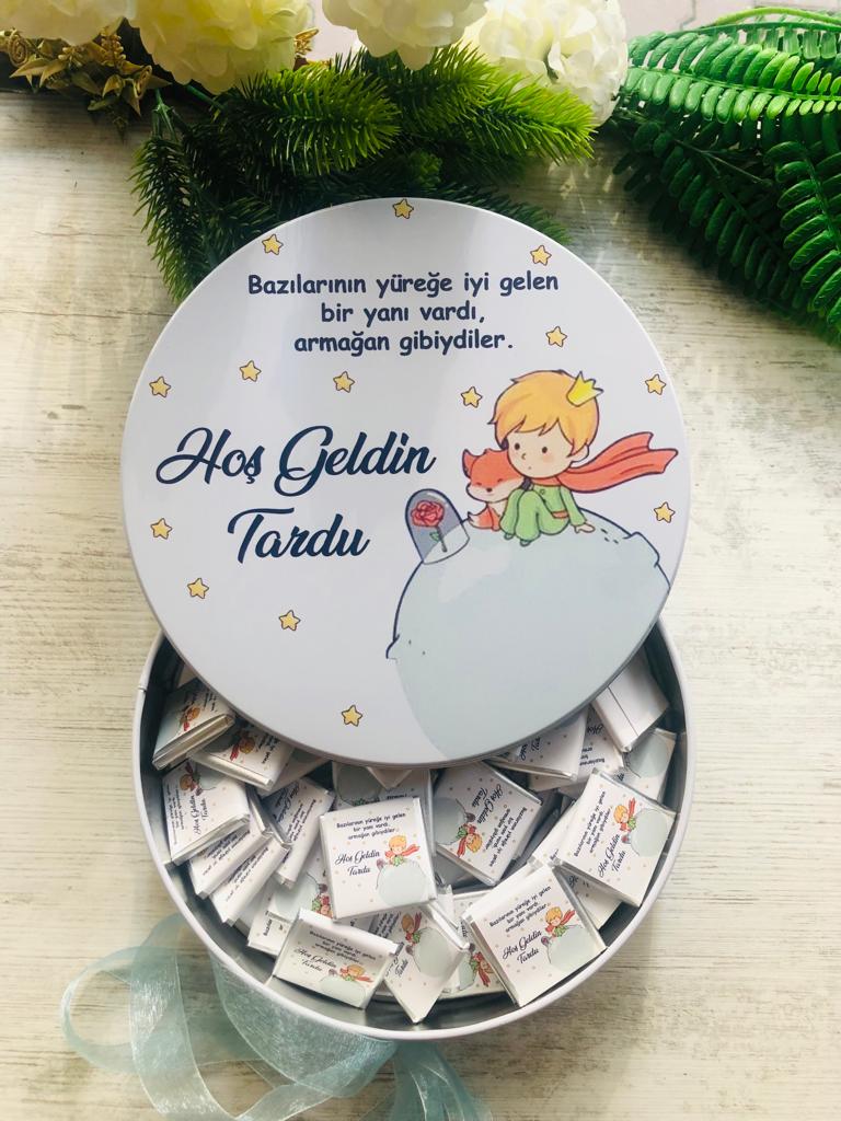 KÜÇÜK PRENS  TEMALI ÇİKOLATA KUTUSU