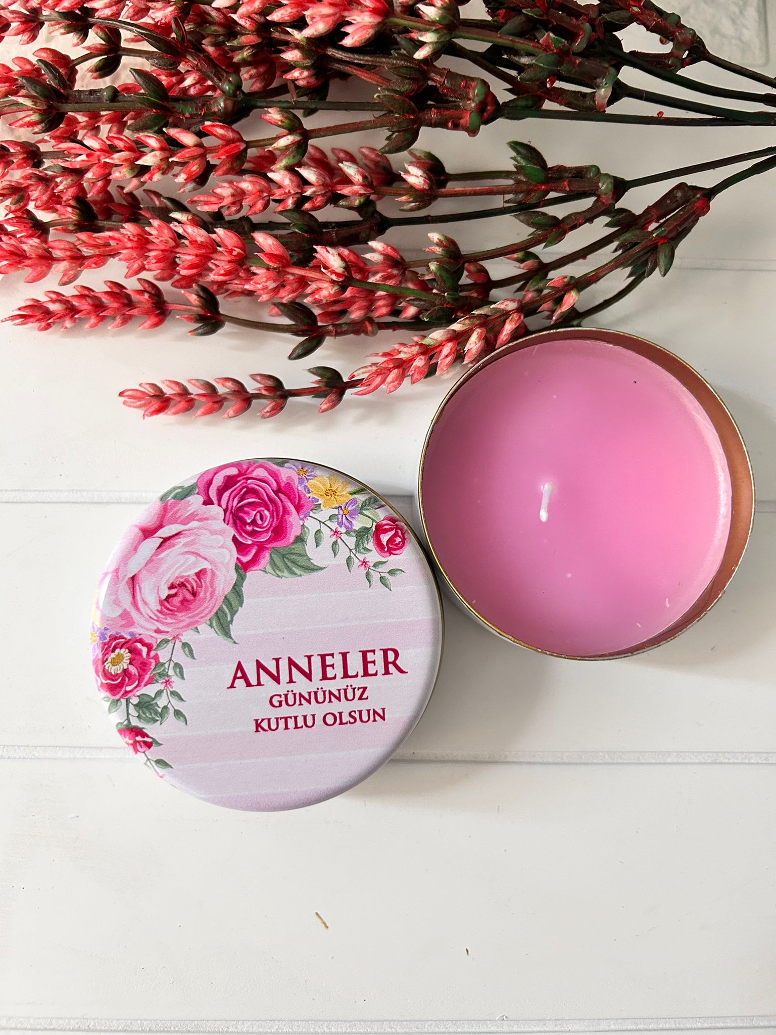 Anneler Günü  Mini Metal Kutu