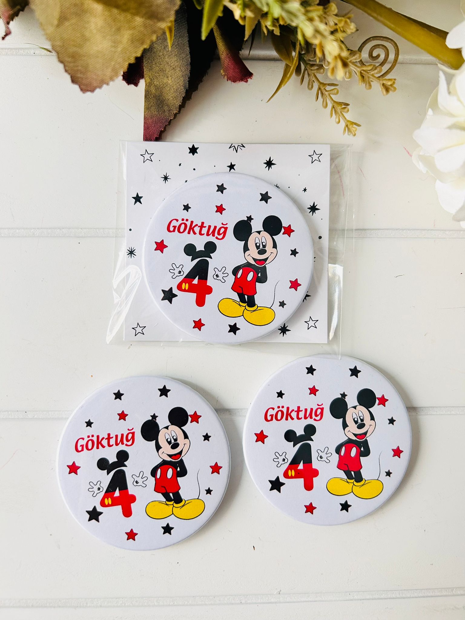 Mickey Mouse Açacak Magnet