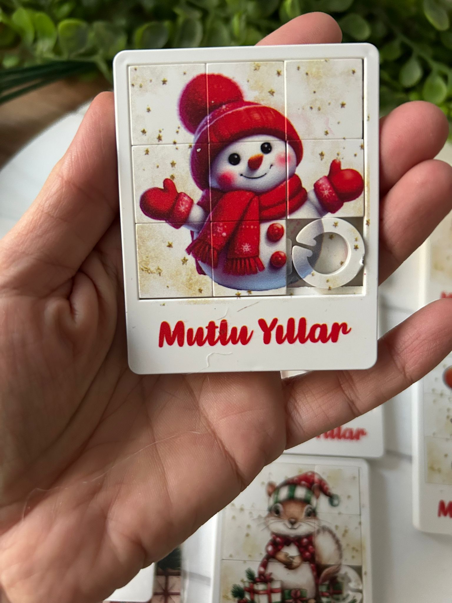 Yeni Yıl Temalı Puzzle