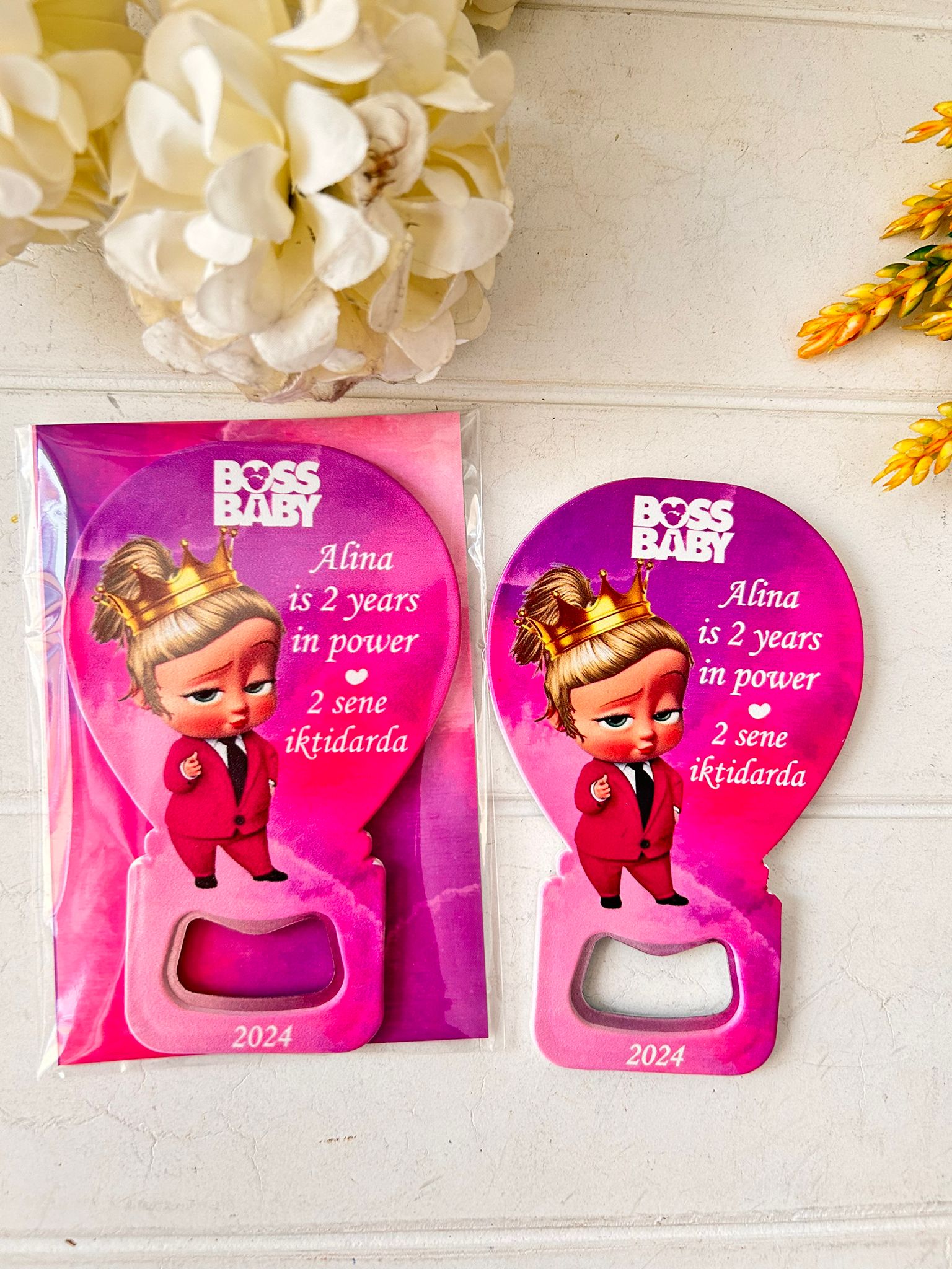 Patron BebekTemalı Balon Magnet