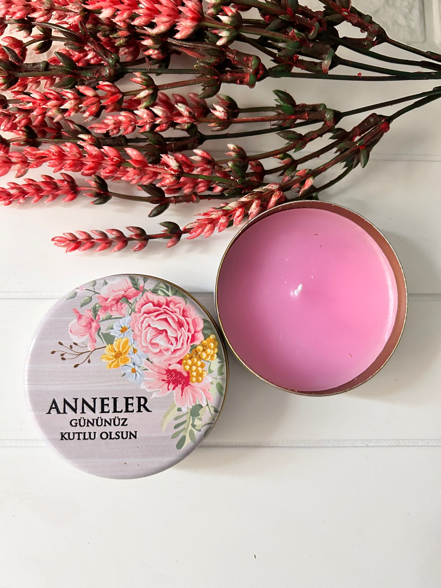 Anneler Günü  Mini Metal Kutu