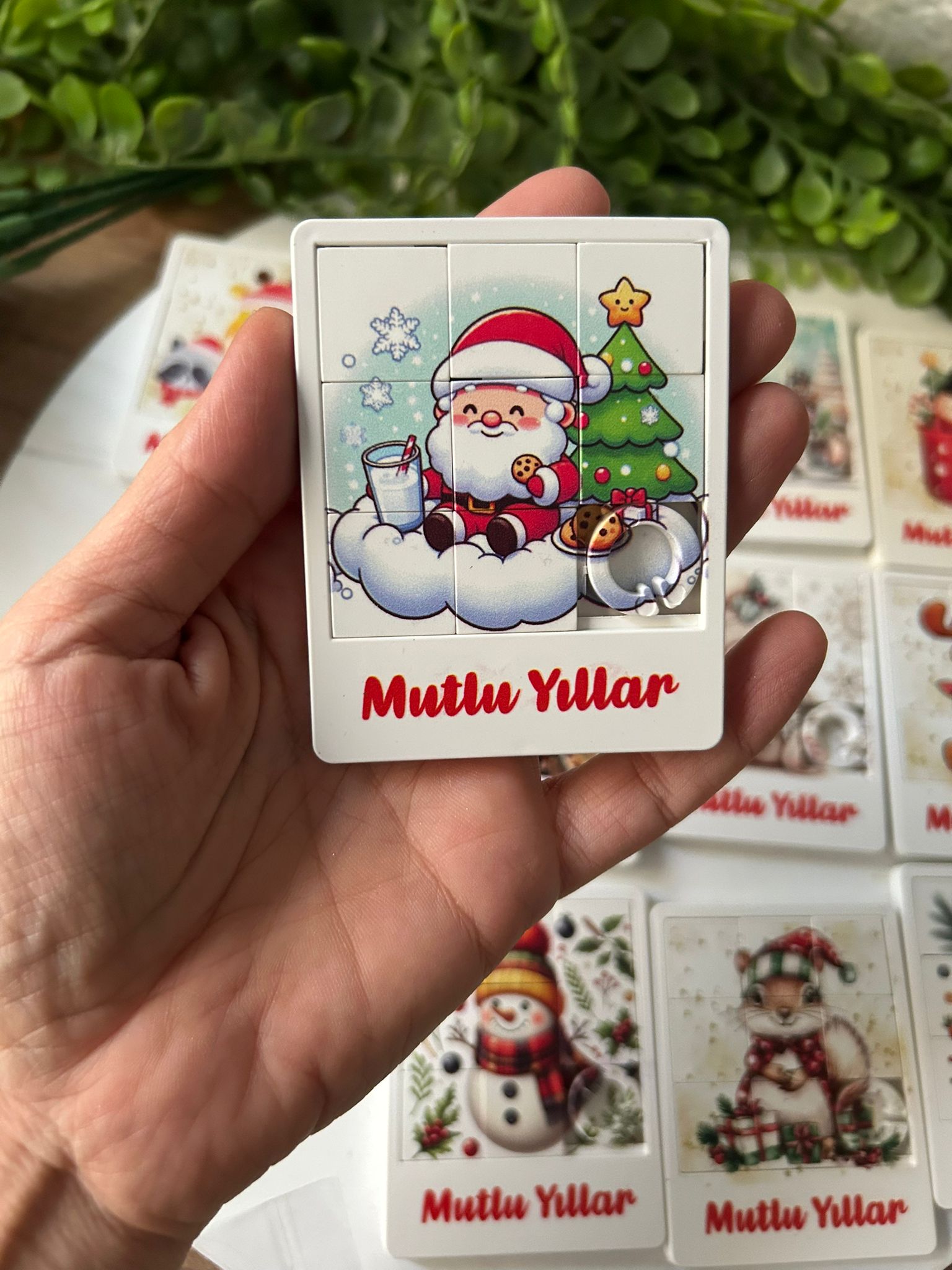 Yeni Yıl Temalı Puzzle