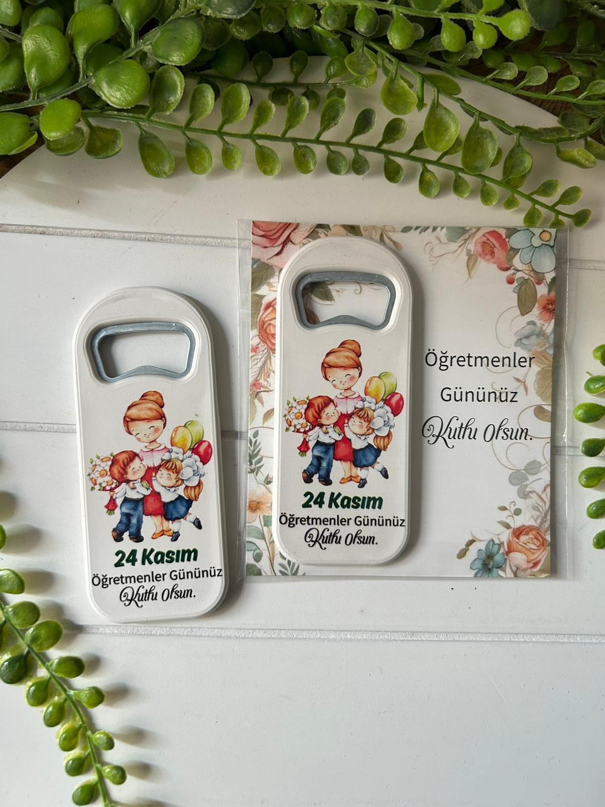 ÖĞRETMENLER GÜNÜ UZUN AÇACAKLI MAGNET