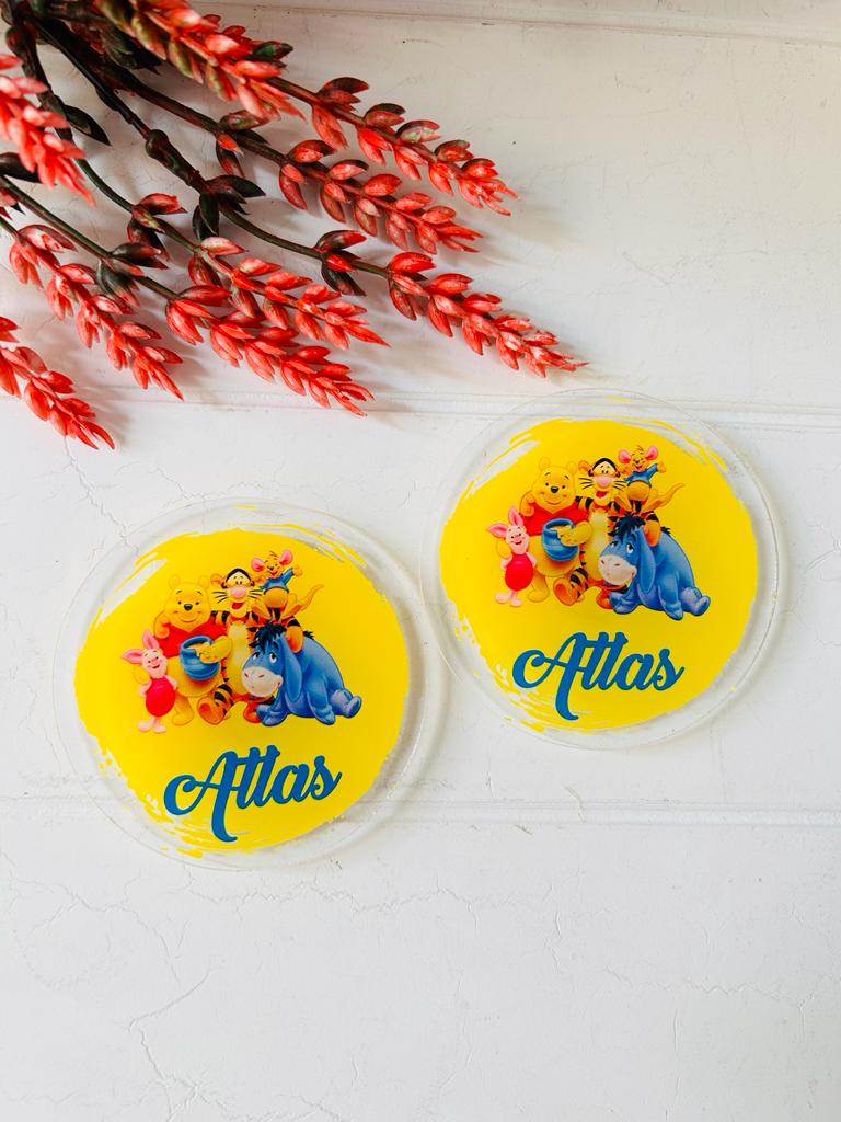 Winni the Pooh Temalı Pleksi Magnet