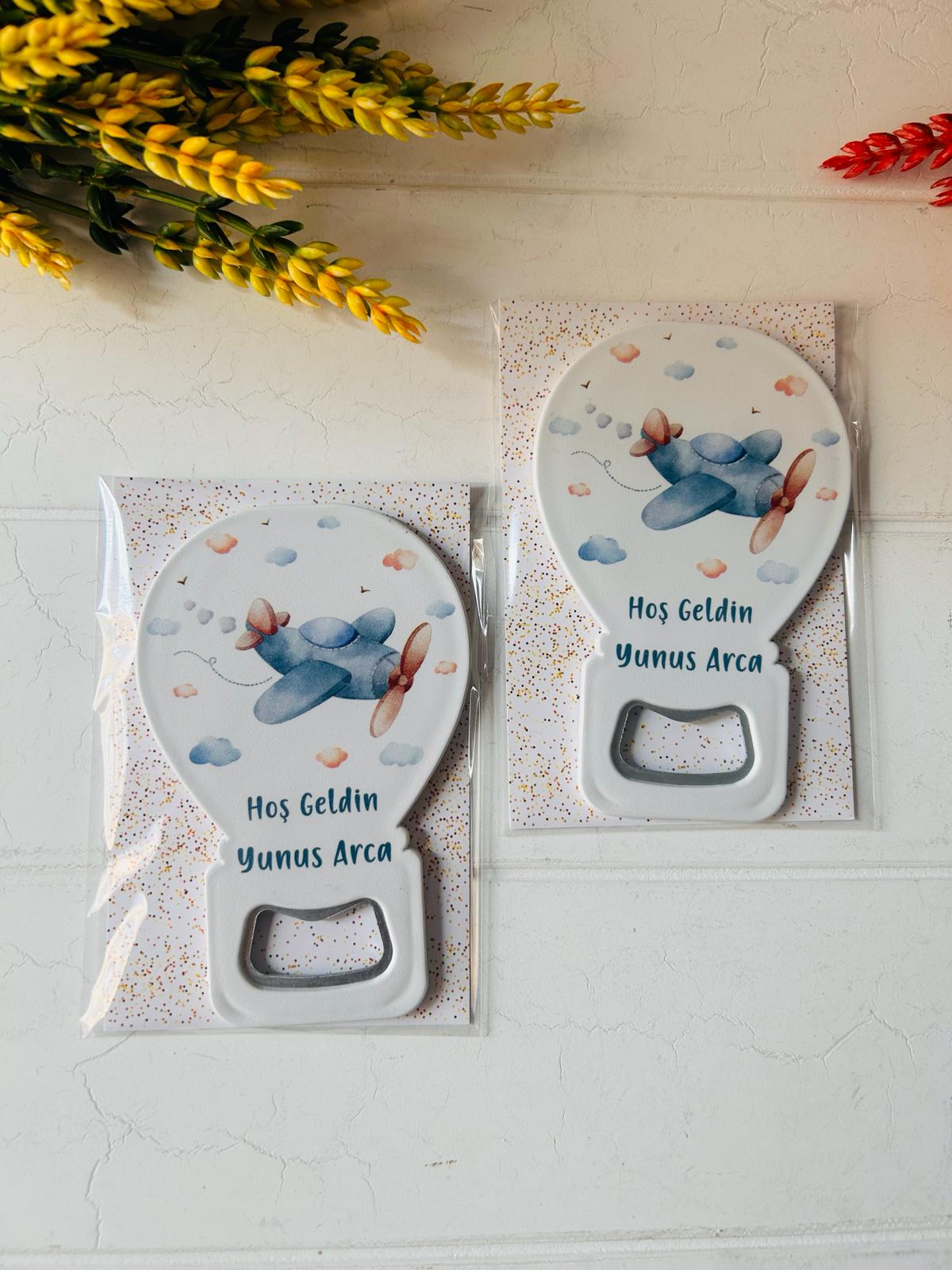 Uçak Temalı Balon Magnet