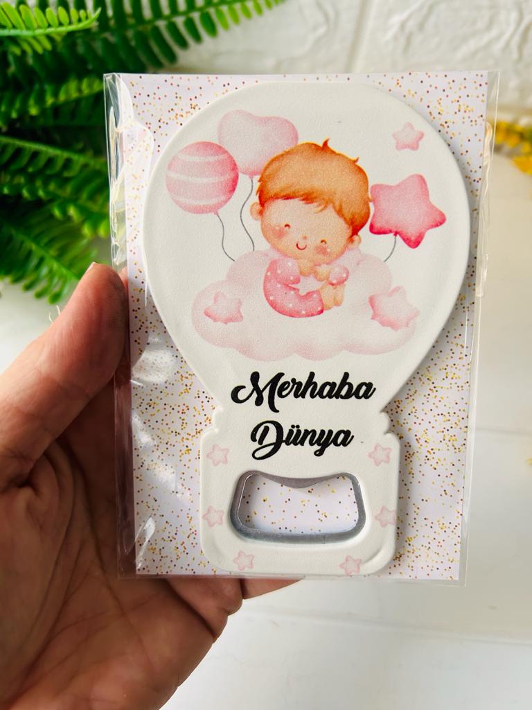 Aydede ve BebekTemalı Balon Magnet
