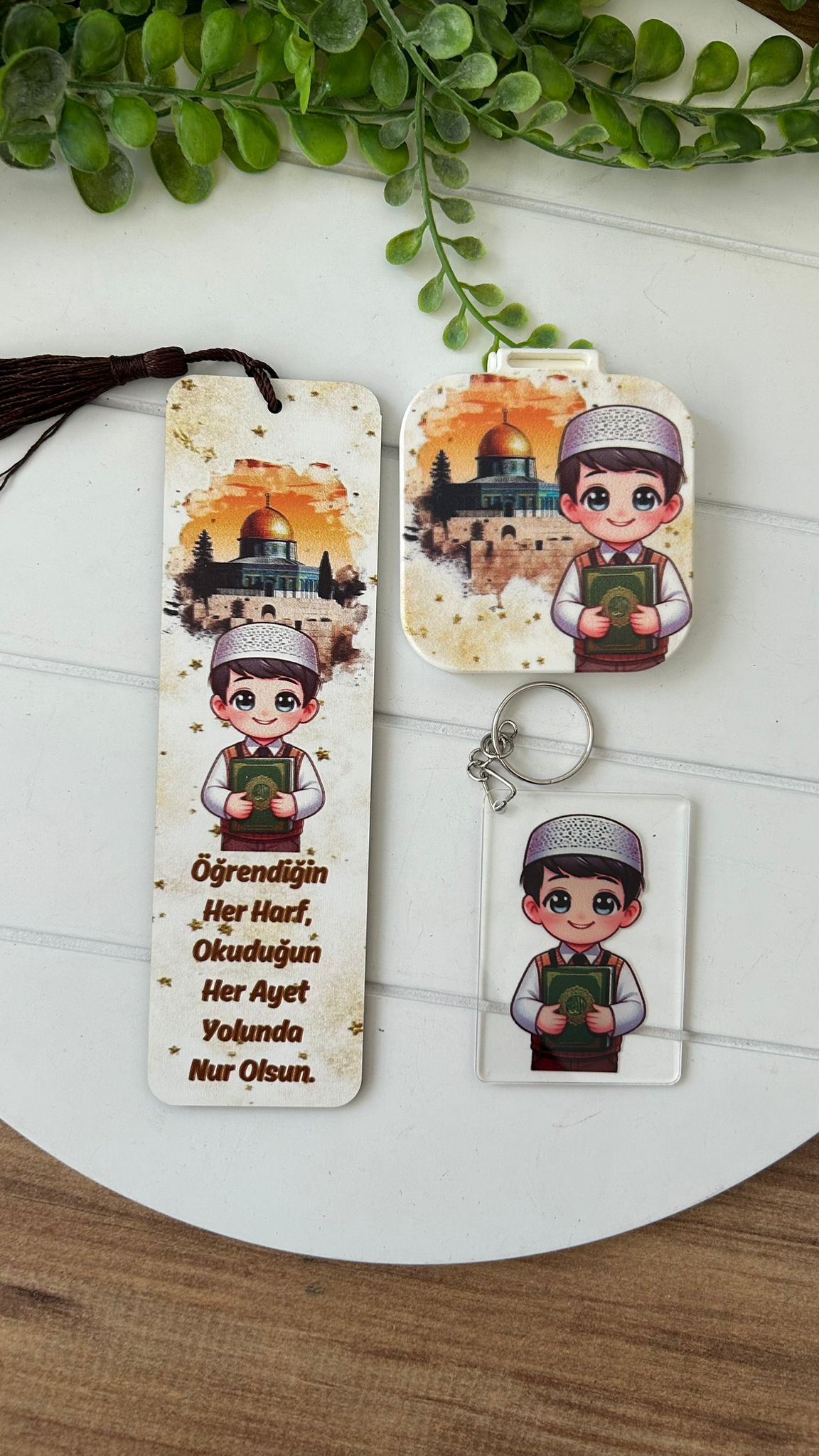 Kuran Okuyorum Hediyelik 3 lü Set