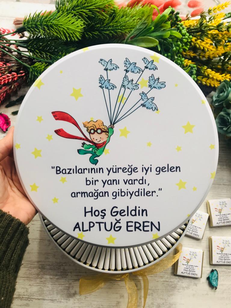 KÜÇÜK PRENS TEMALI  ÇİKOLATA KUTUSU