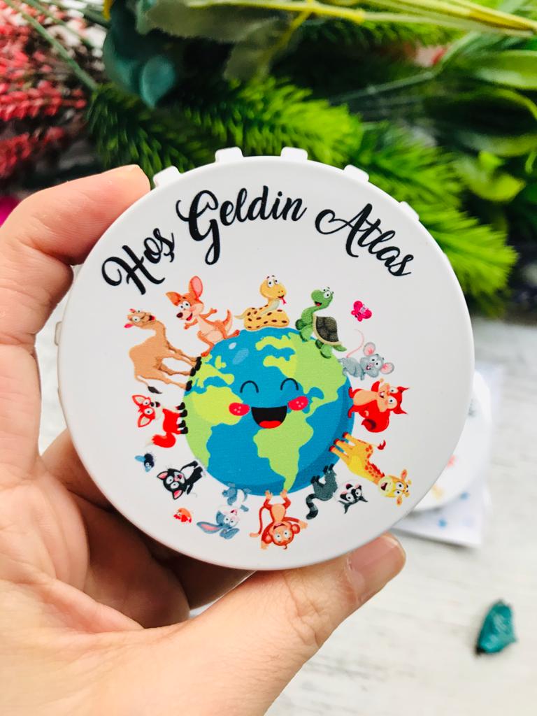 KAPAK AÇACAK MAGNET ATLAS TEMALI