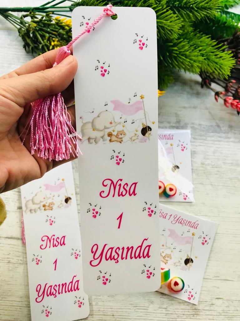 Fil Temalı Kitap Ayracı