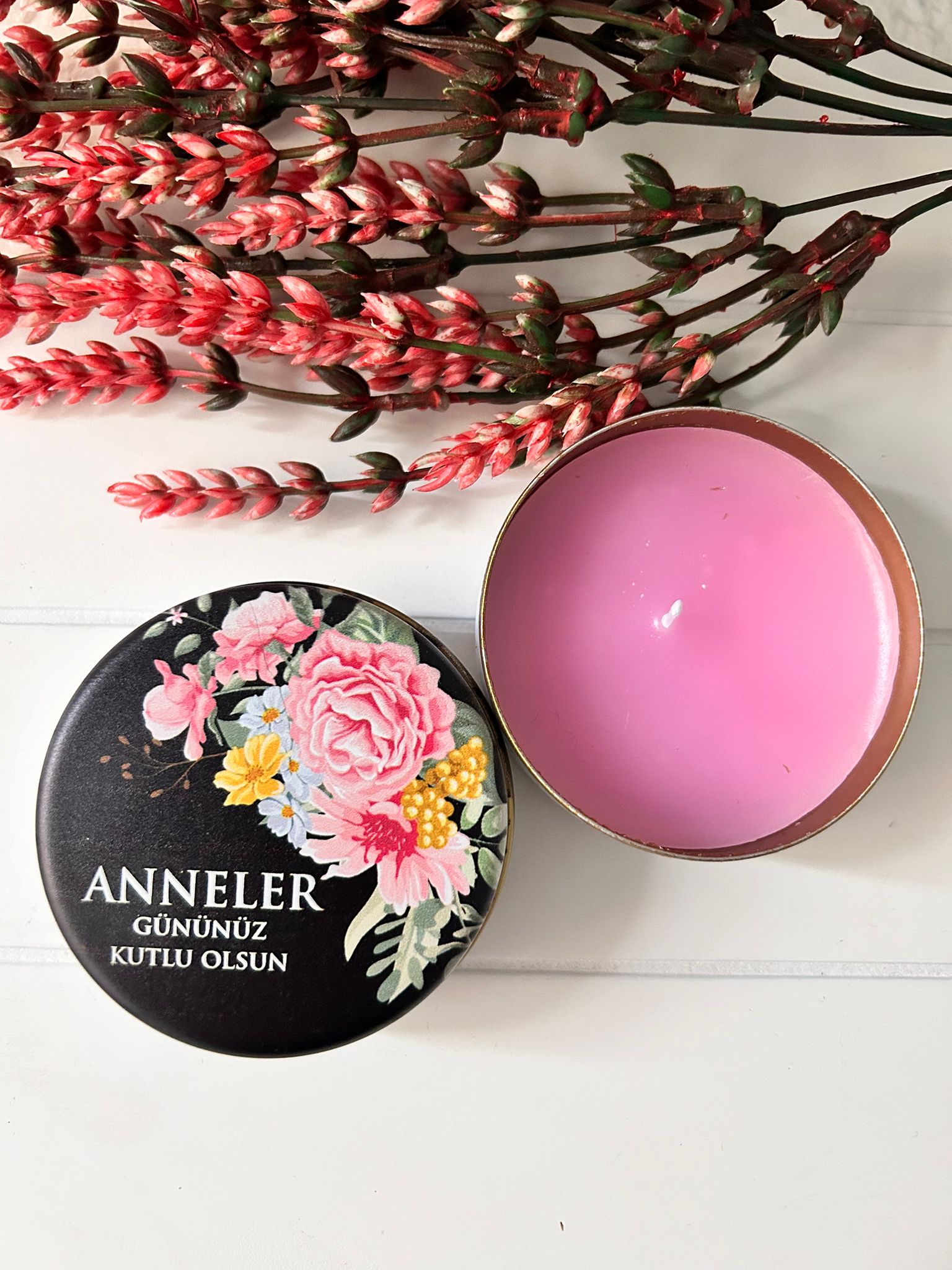 Anneler Günü  Mini Metal Kutu